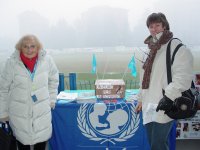 La presidentessa dell'UNICEF e Betty Vignotto